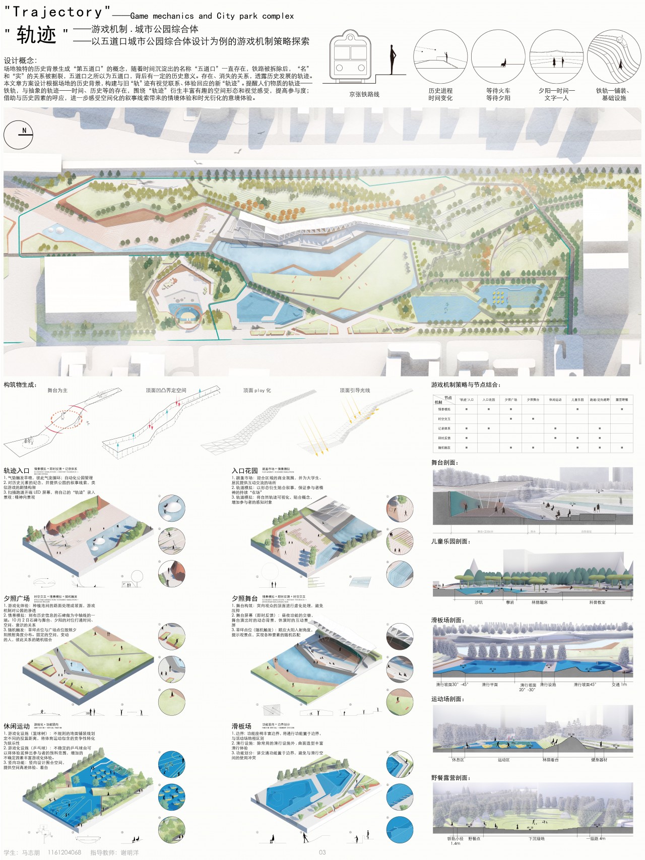 "轨迹"——五道口城市公园综合体设计