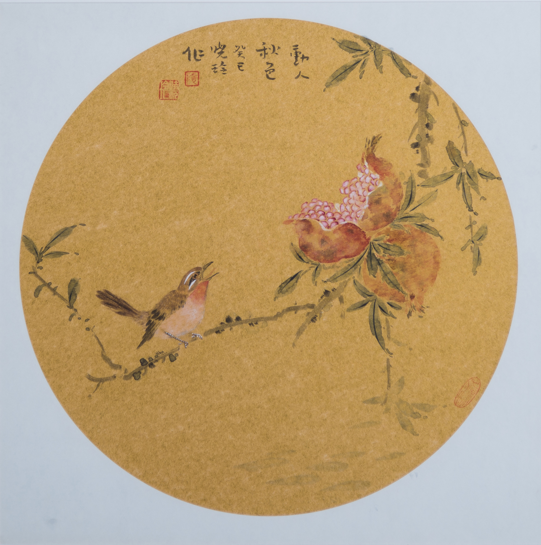 作品编号: gh021 所属地: 天津 尺寸: 50cm×50cm 类型: 国画 材 