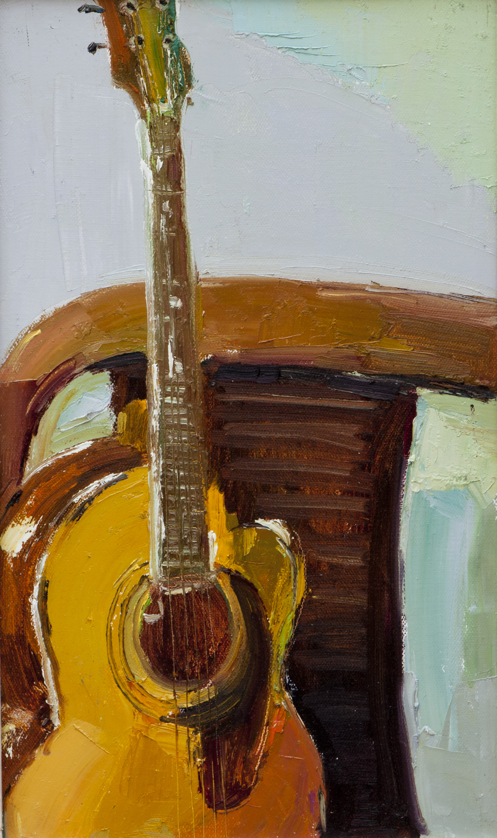 yh085 所属地: 天津 尺寸: 30cm×50cm 类型: 油画 材质: 题材: 静 