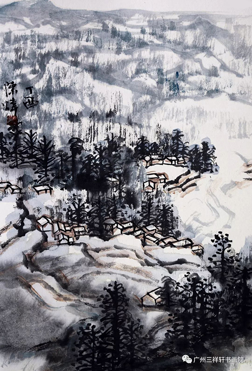 闳约深美 ~ 陈炜国画山水小品欣赏