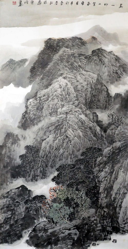 三祥轩书画院_艺术沙龙_艺术讲堂_大家说画 | 谈曾嵘的山水画