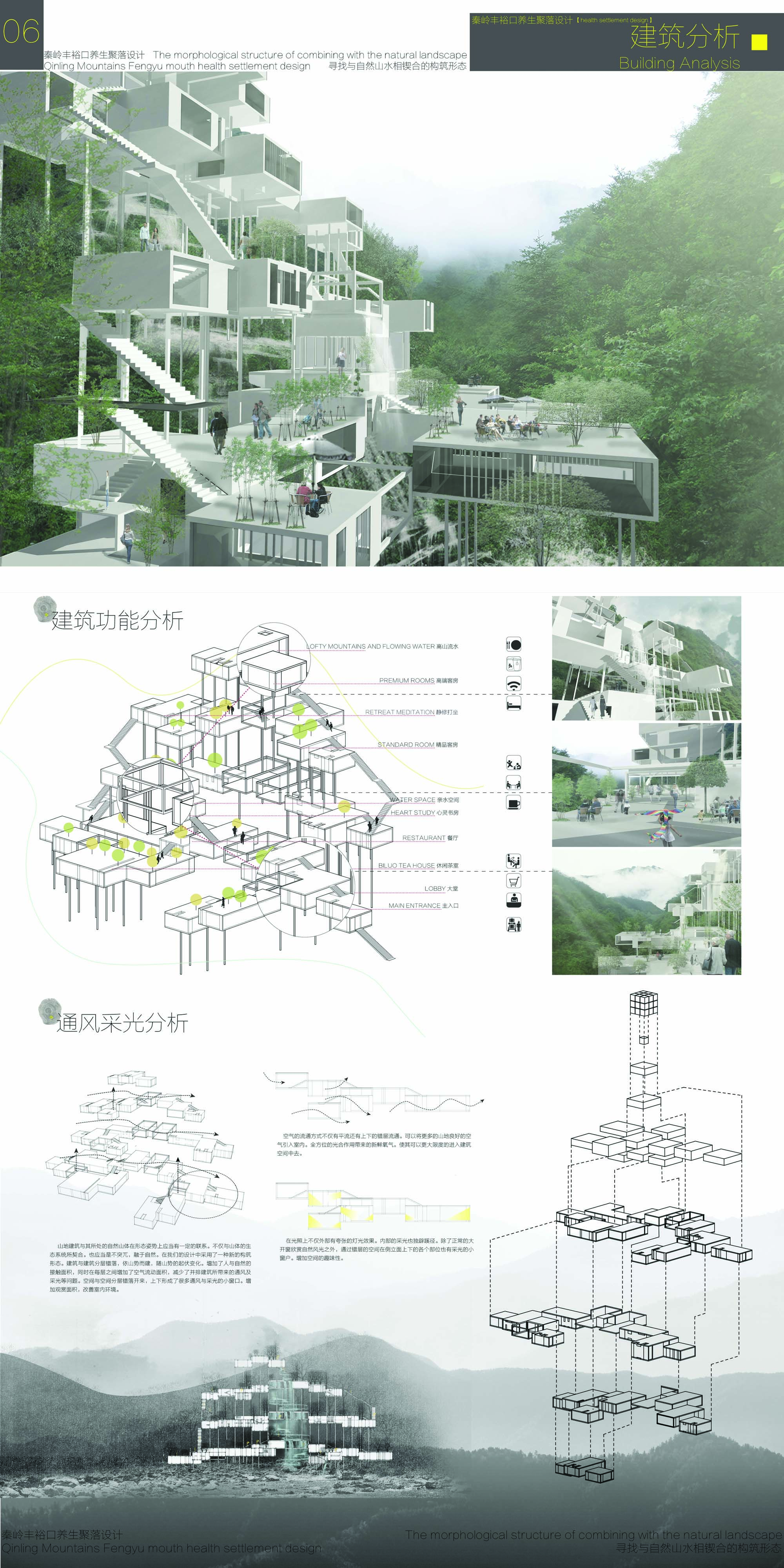 衍——秦岭丰裕口养生聚落设计 7