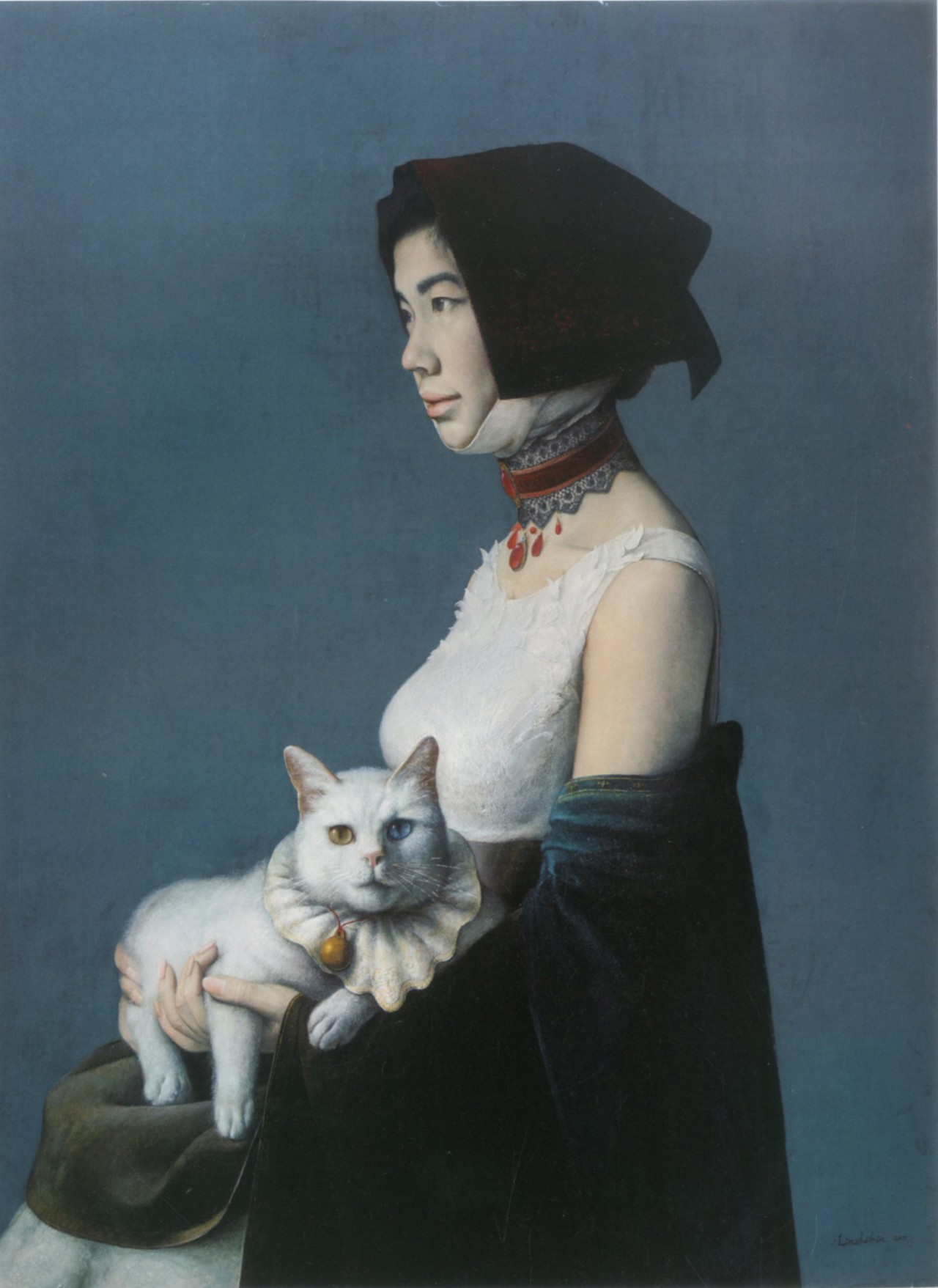 【友慈-林志彬毕业作品-油画-0年作】广州美术学院2015年毕业展_雅昌