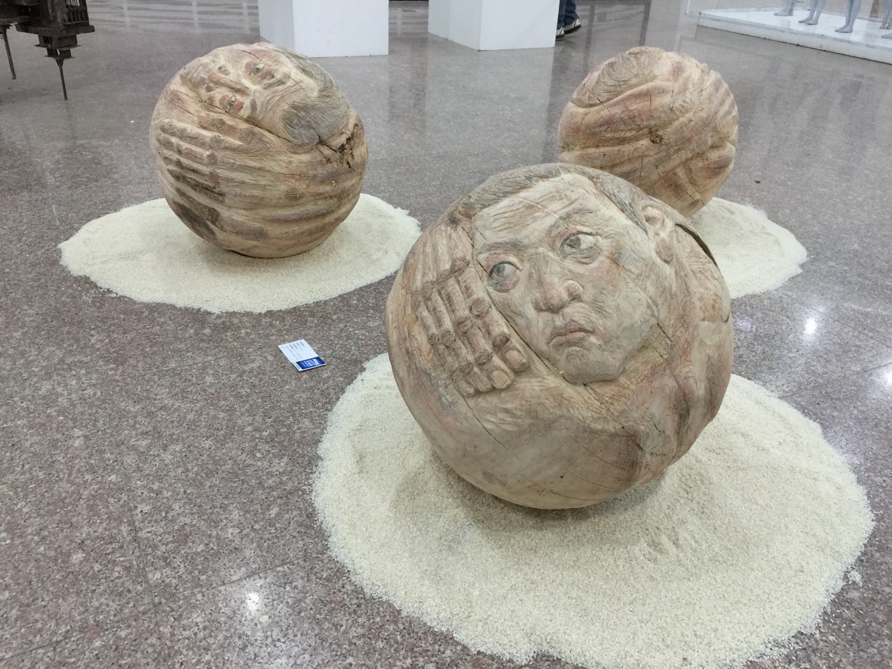 【圆-张笑庆毕业作品-雕塑-2016年作】西安美术学院2016年毕业展_雅昌