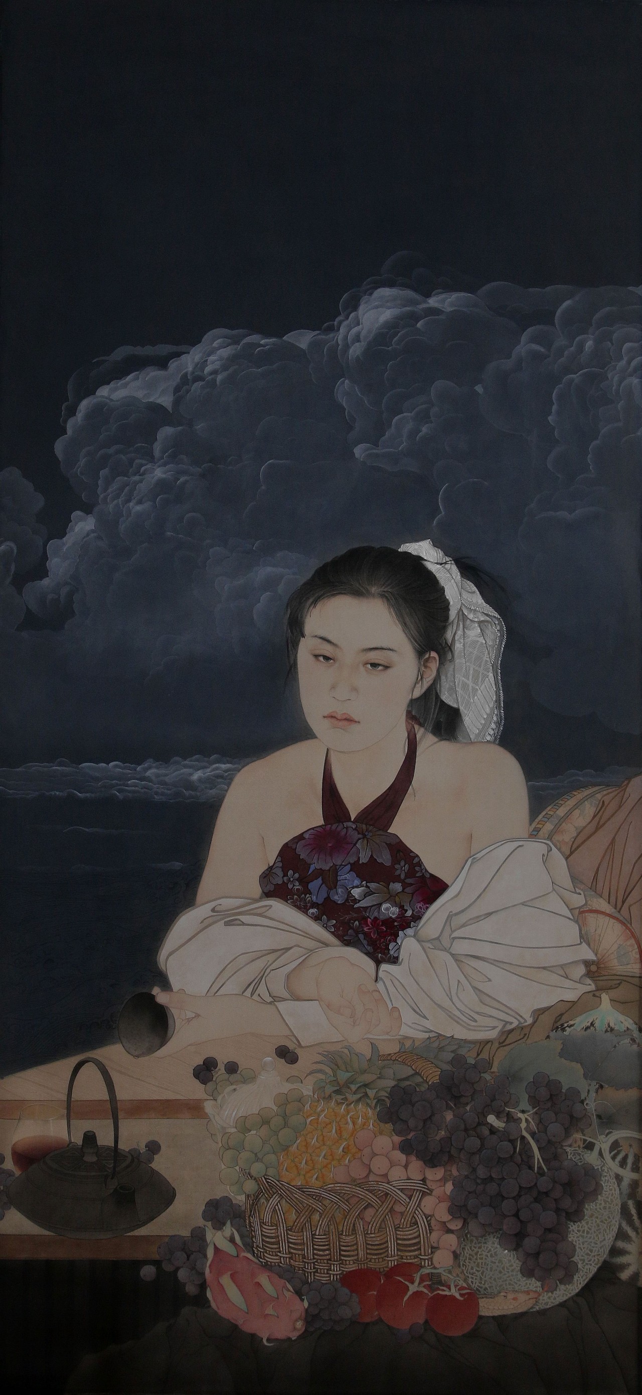 【滴-张喆毕业作品-国画-2016年作】西安美术学院2016年毕业展_雅昌