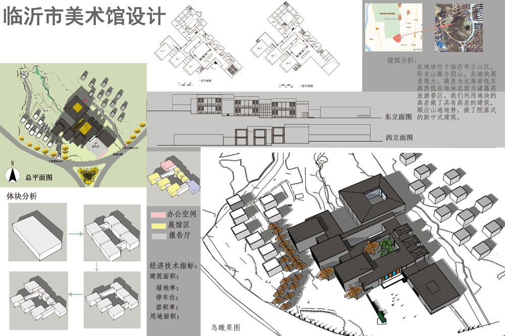 临沂市美术馆设计