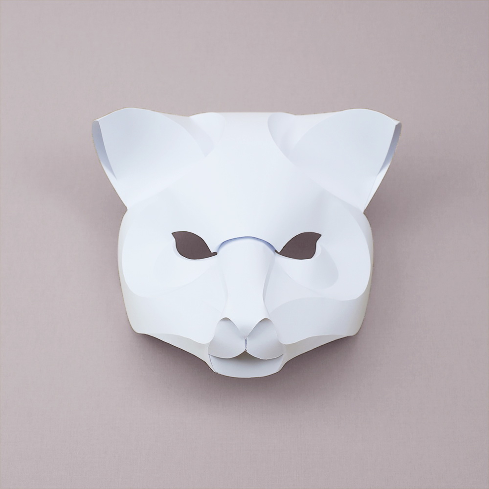 《一张纸》狐狸－面具图片