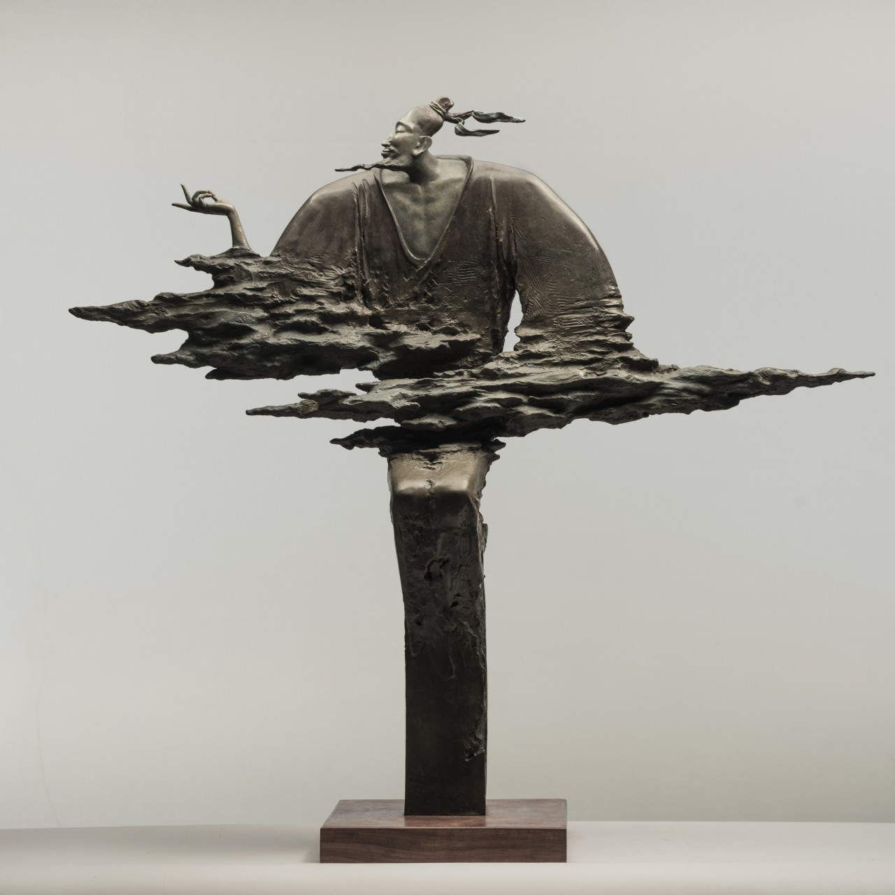 【空对月1-王将毕业作品-雕塑-2016年作】第五届全国大学生公共视觉