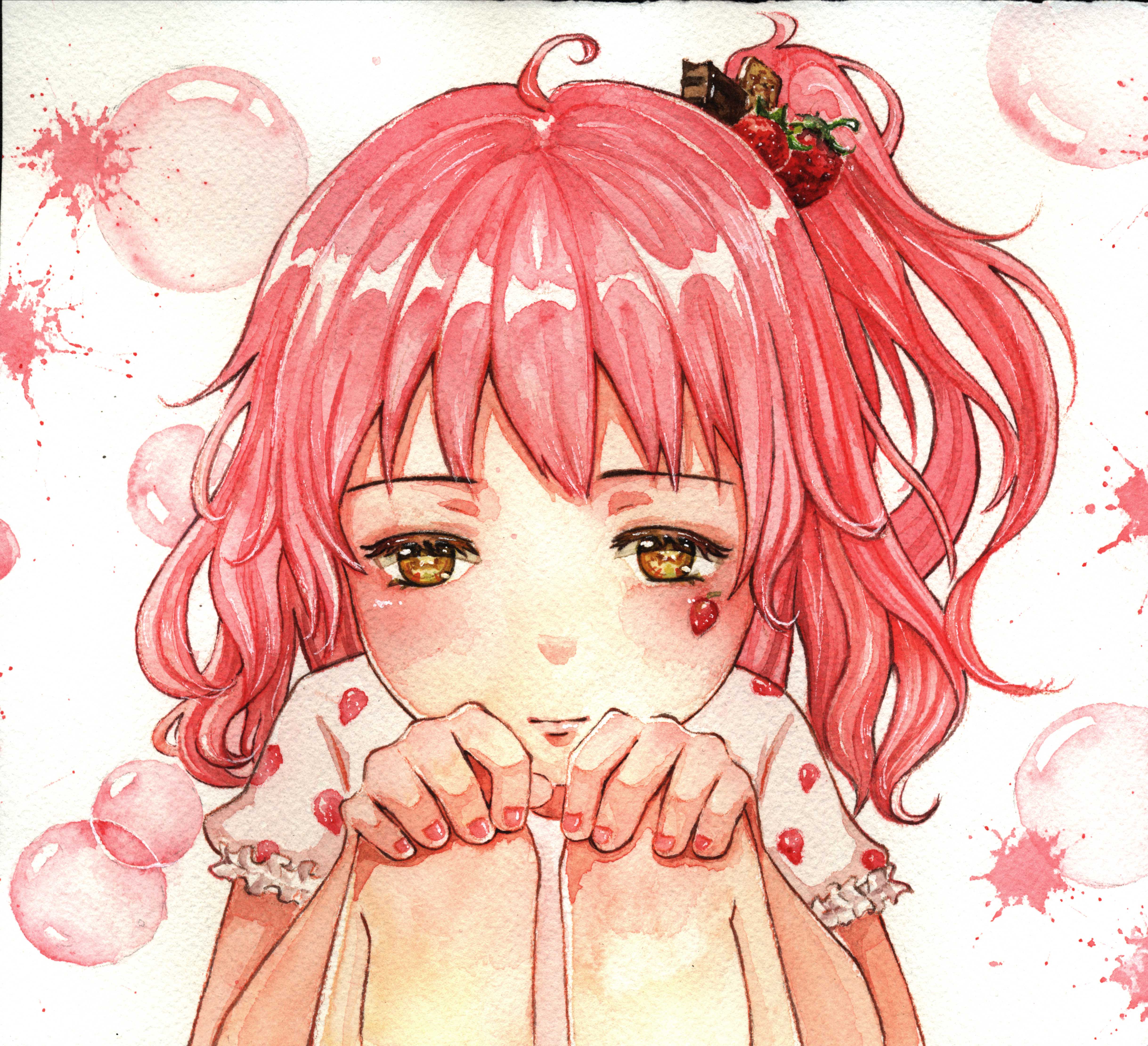 拟人三  草莓娘