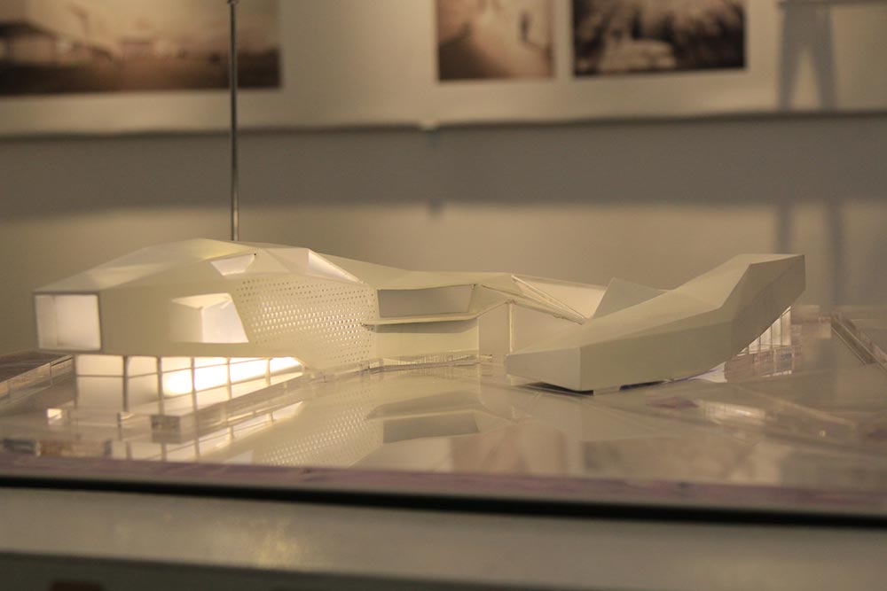 《微·筑—城市微空间主题馆概念设计》-模型照片-吴伊娜-4