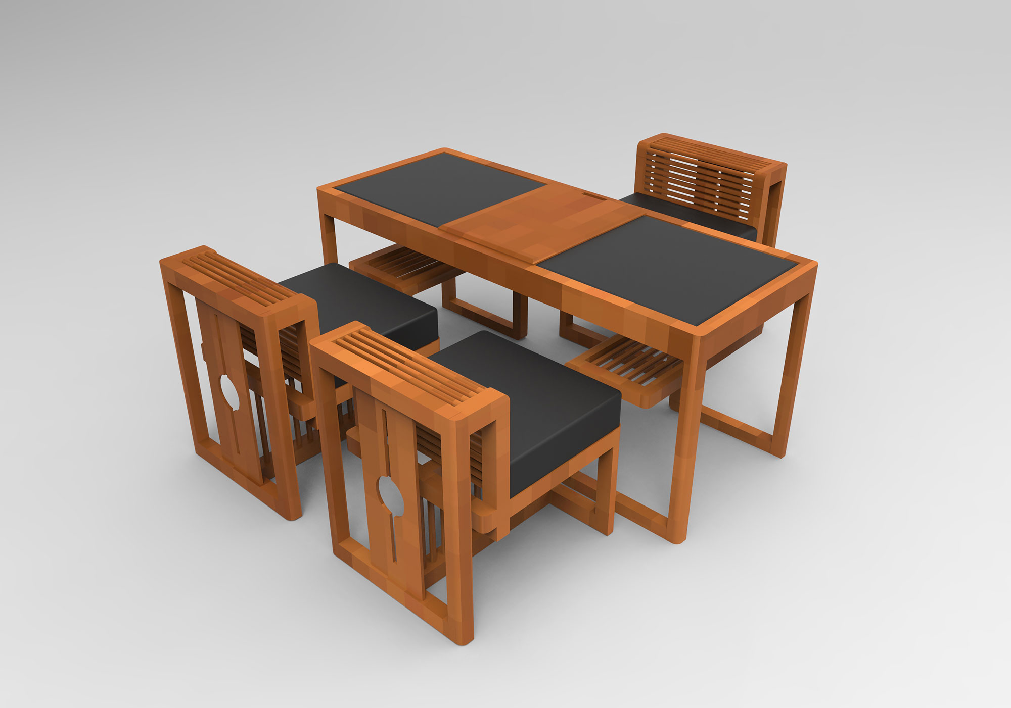 “谦·宜”新中式家具设计2
