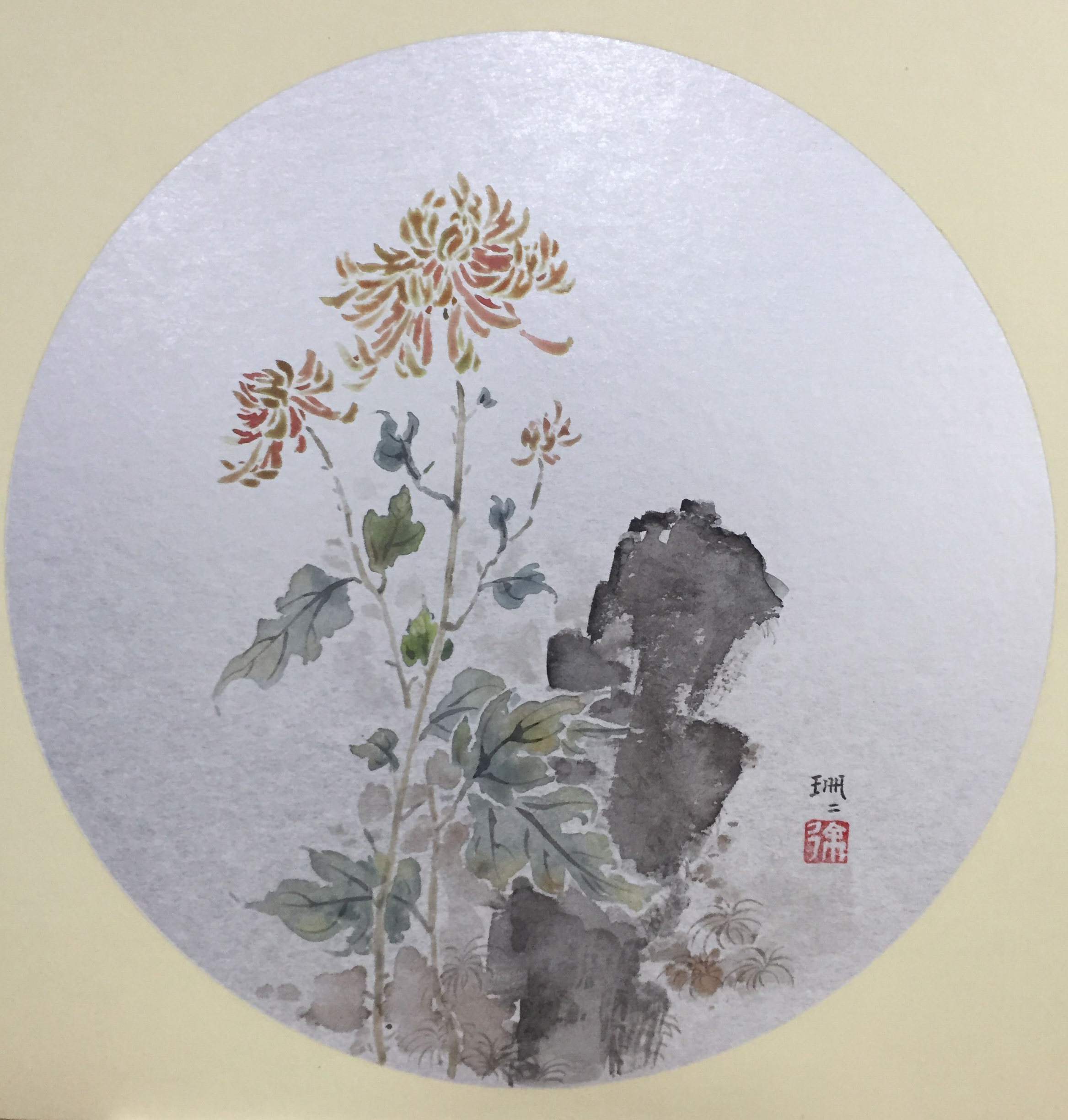 四君子图之菊