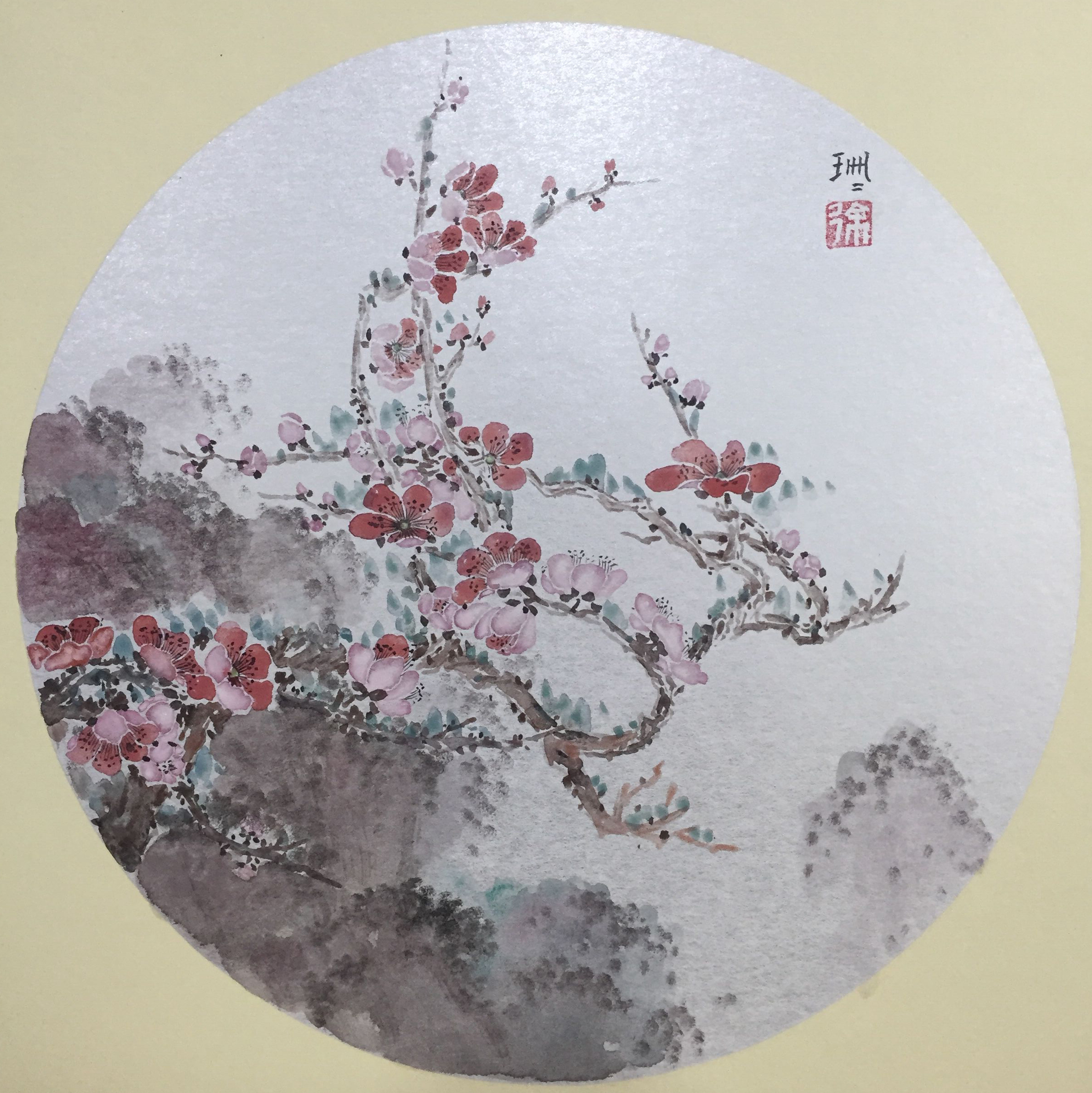 四君子图之梅