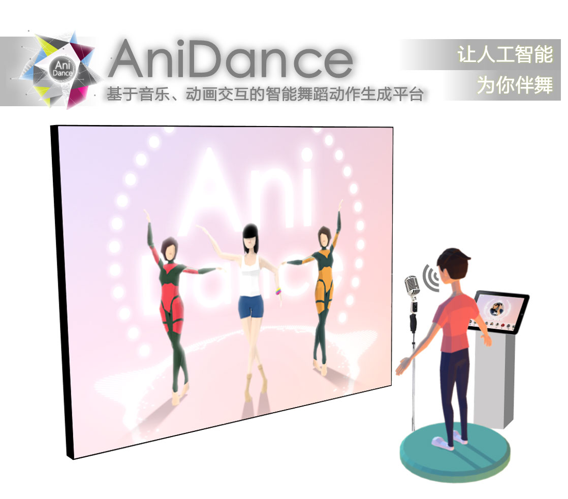 AniDance-基于音乐、动画交互的智能舞蹈动作生成平台