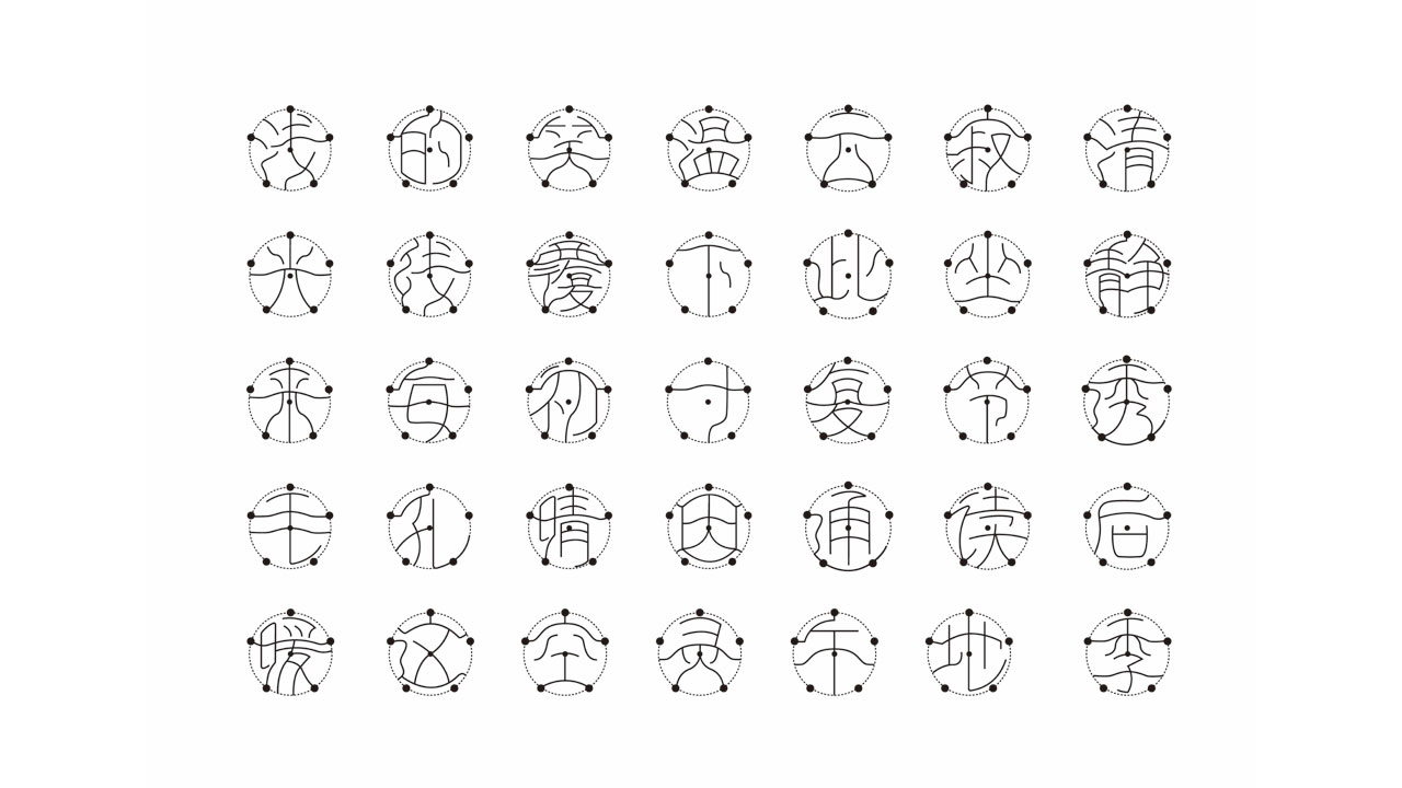 诗词间的悖论研究及字体设计5