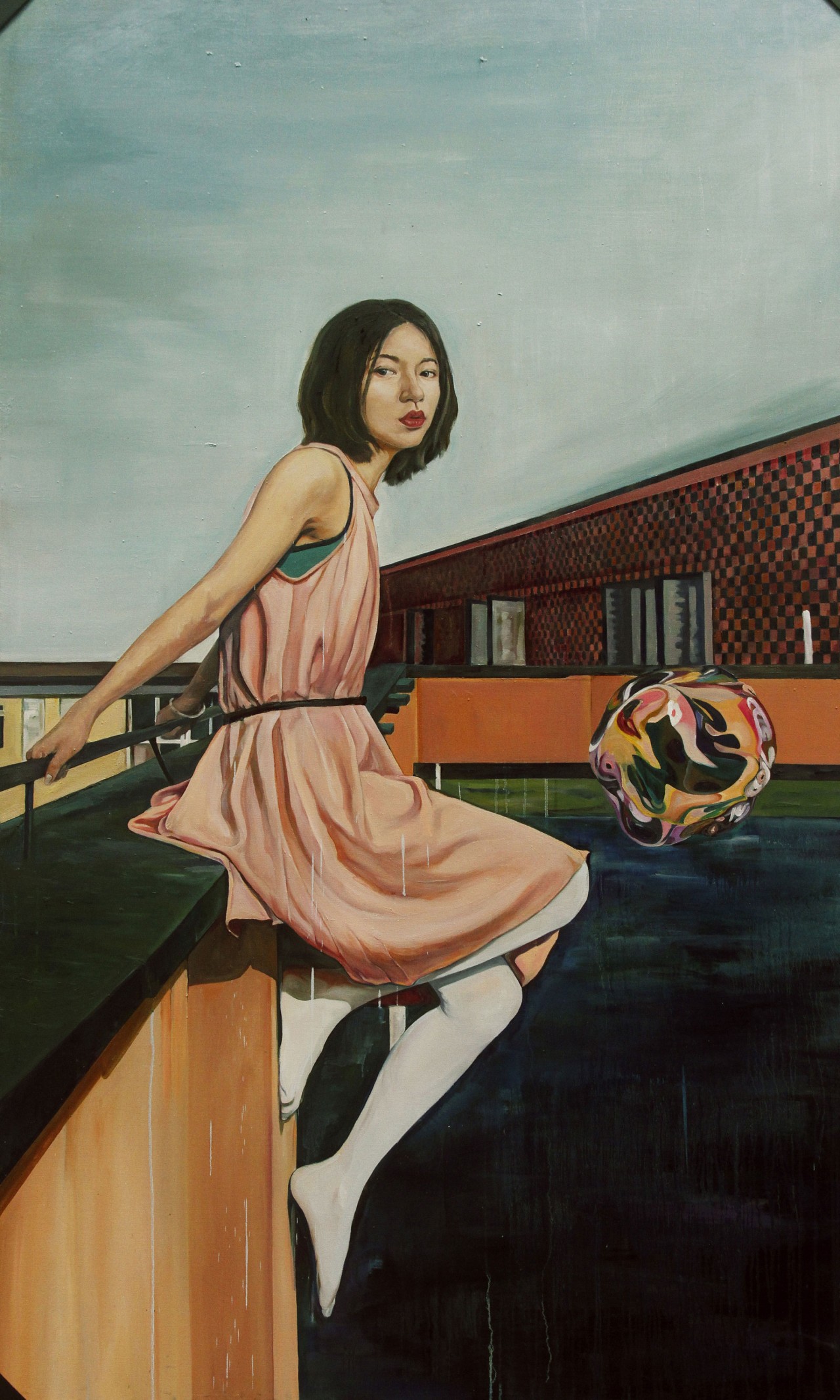 【just,here1-彭韦毕业作品-油画-0年作】四川美术学院2018毕业展