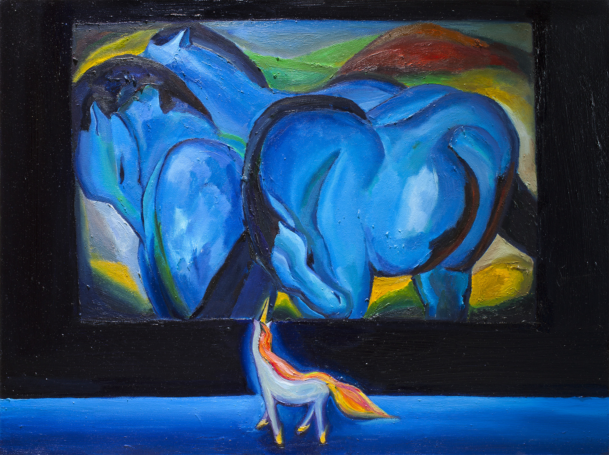 《Franz Marc 的夜游纪》