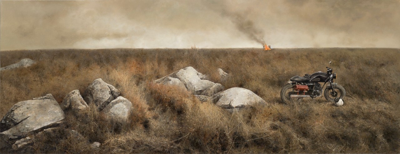【荒野-王雪-油画-2019年作】2019年罗中立奖学金_雅昌在线毕业展