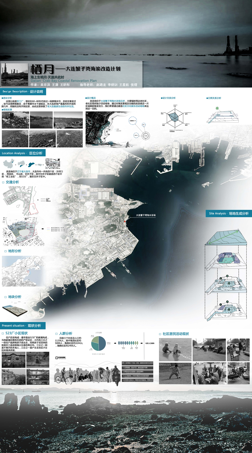 栖月——大连蟹子湾海滨改造计划1