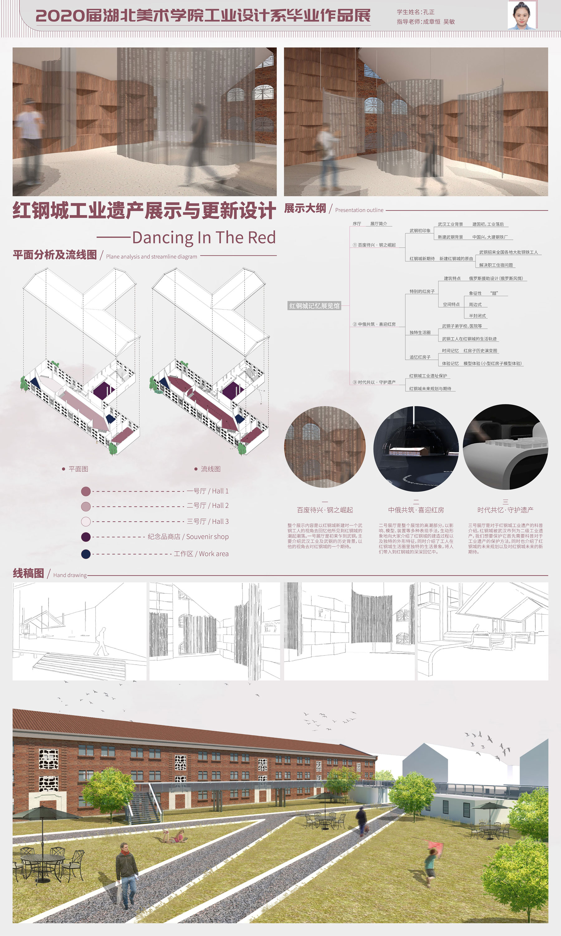 1.3红钢城工业遗产展示与更新设计