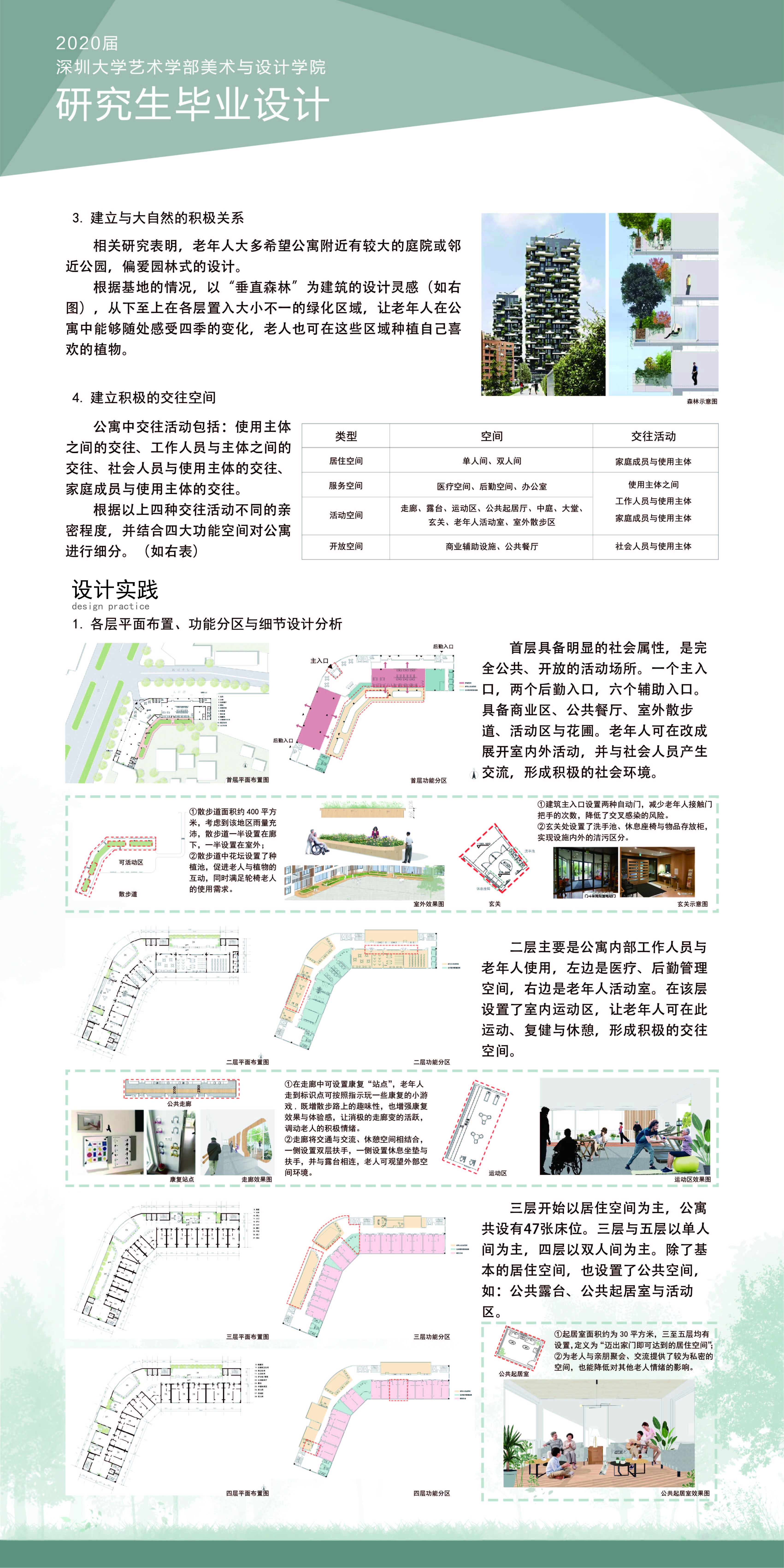 基于积极心理学的老年公寓空间环境设计研究