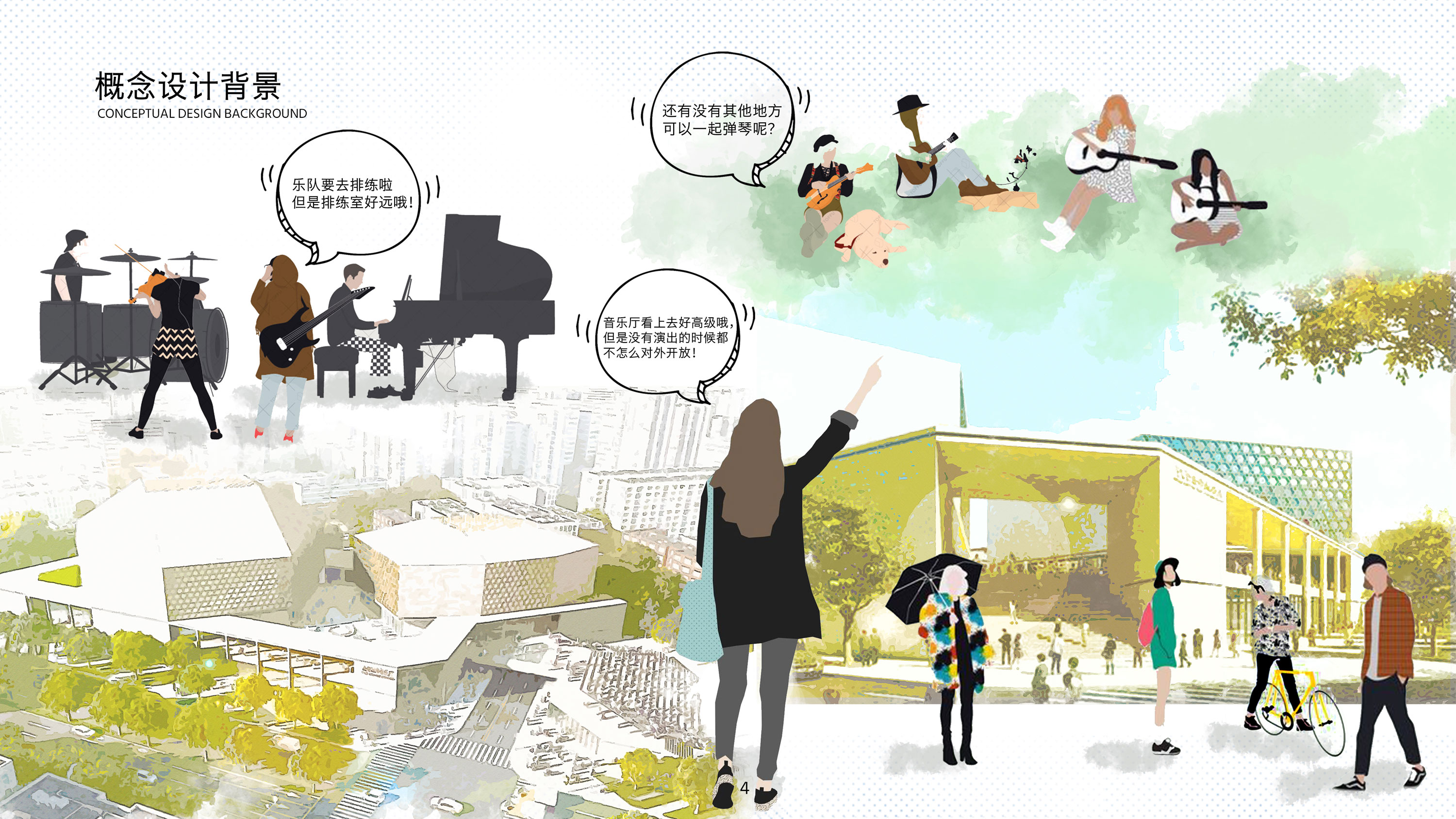 《看得见的音乐——旧工业建筑改造 音乐社区概念设计》概念设计背景
