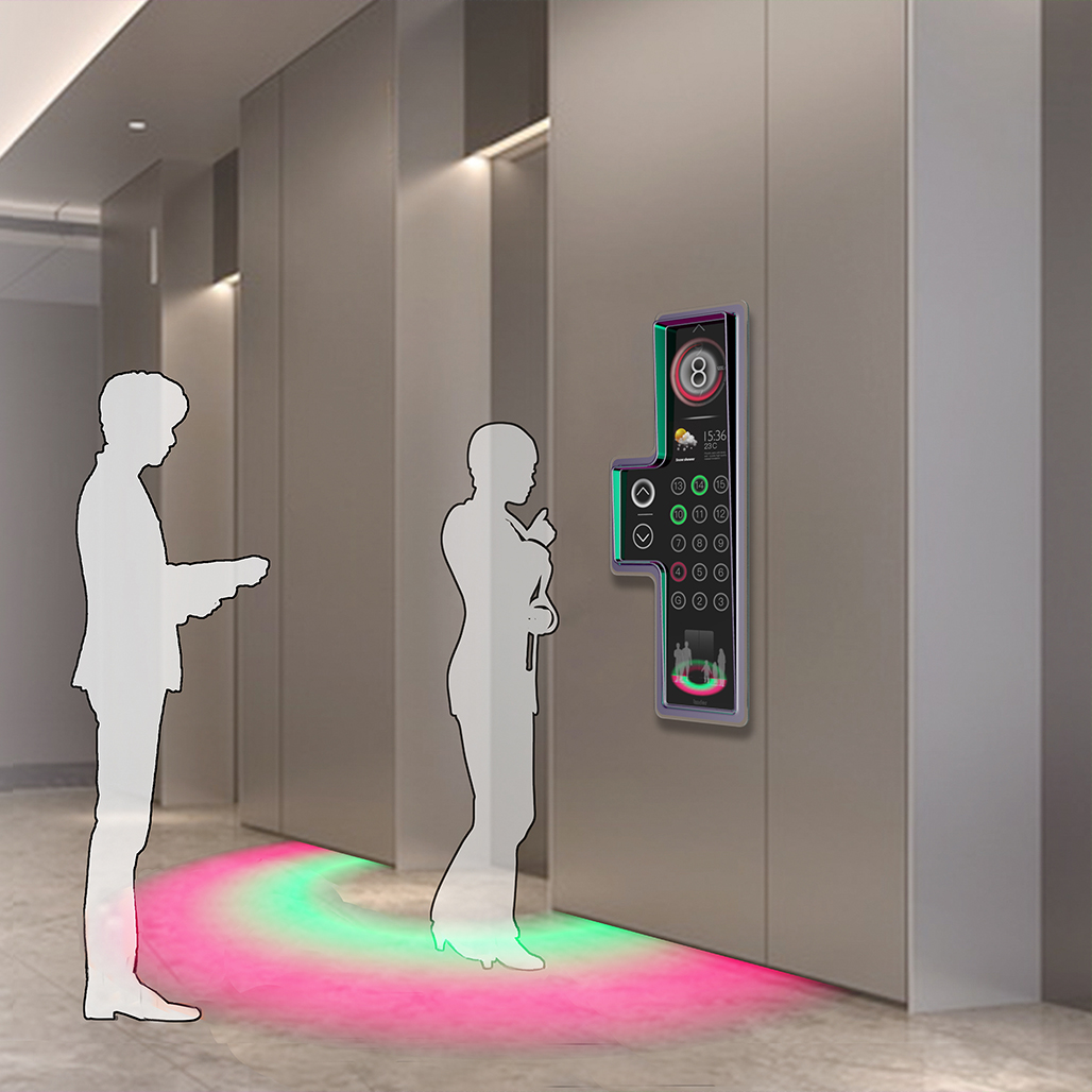 TENDER智能交互电梯面板设计