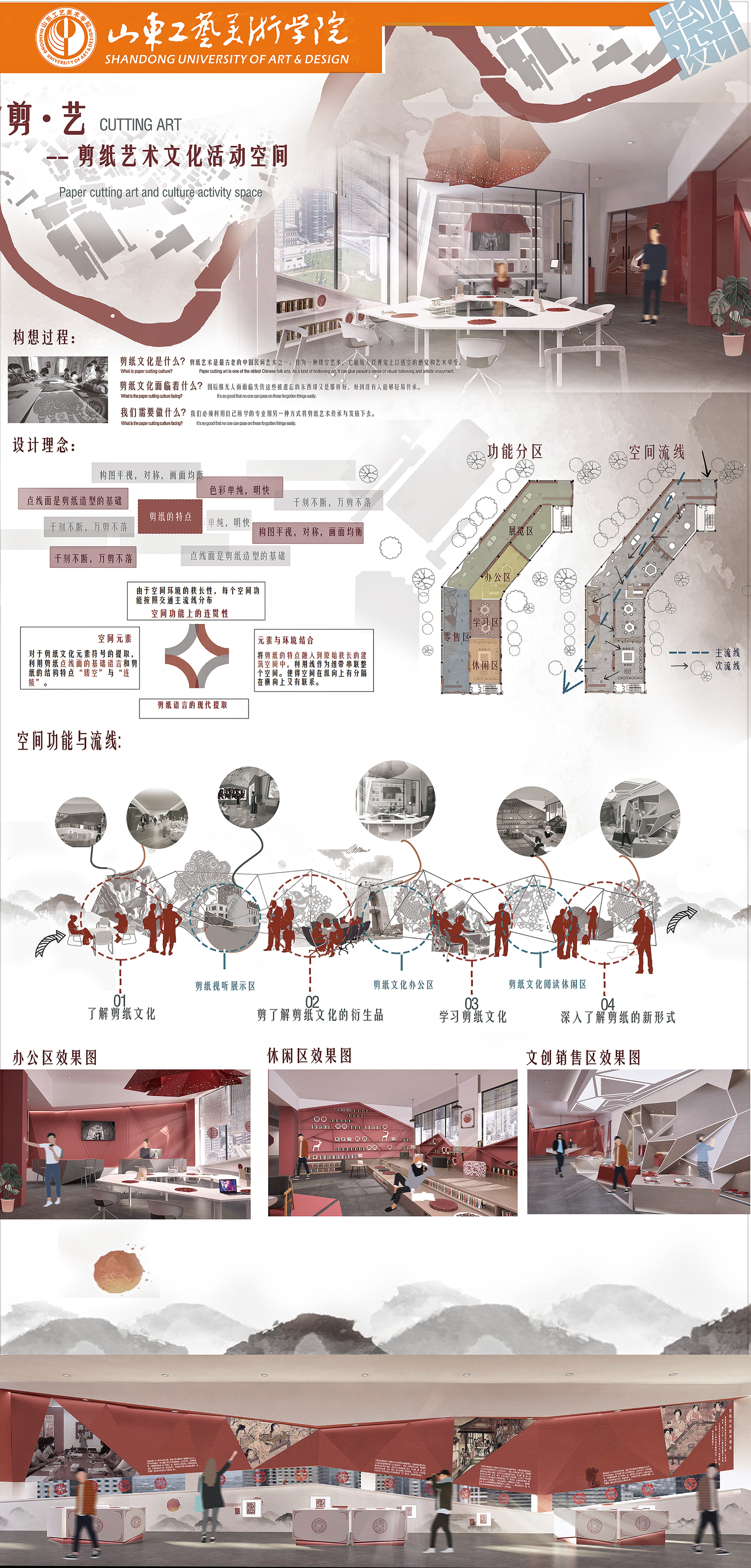 剪艺—剪纸艺术文化活动空间