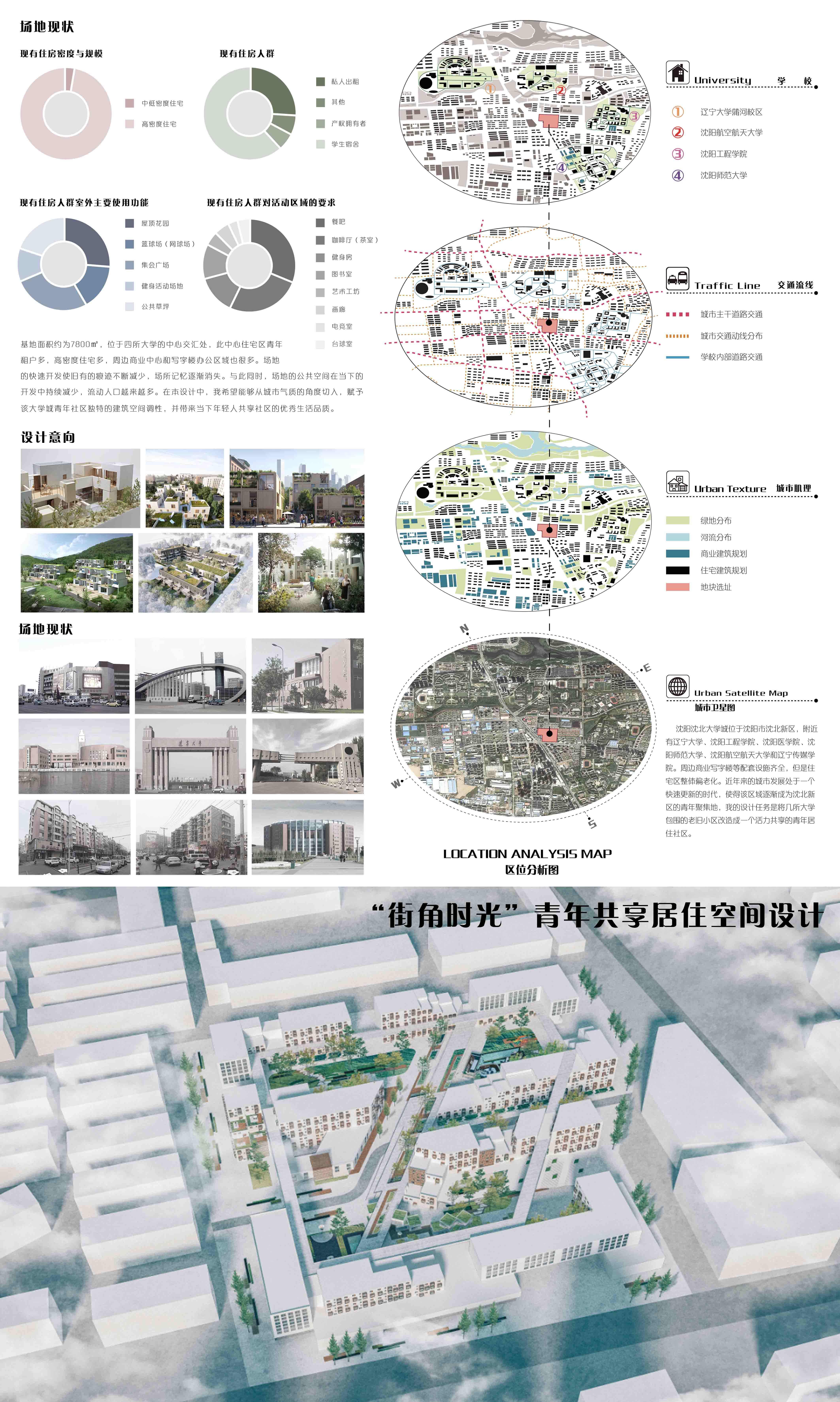 “街角时光”青年共享居住空间设计