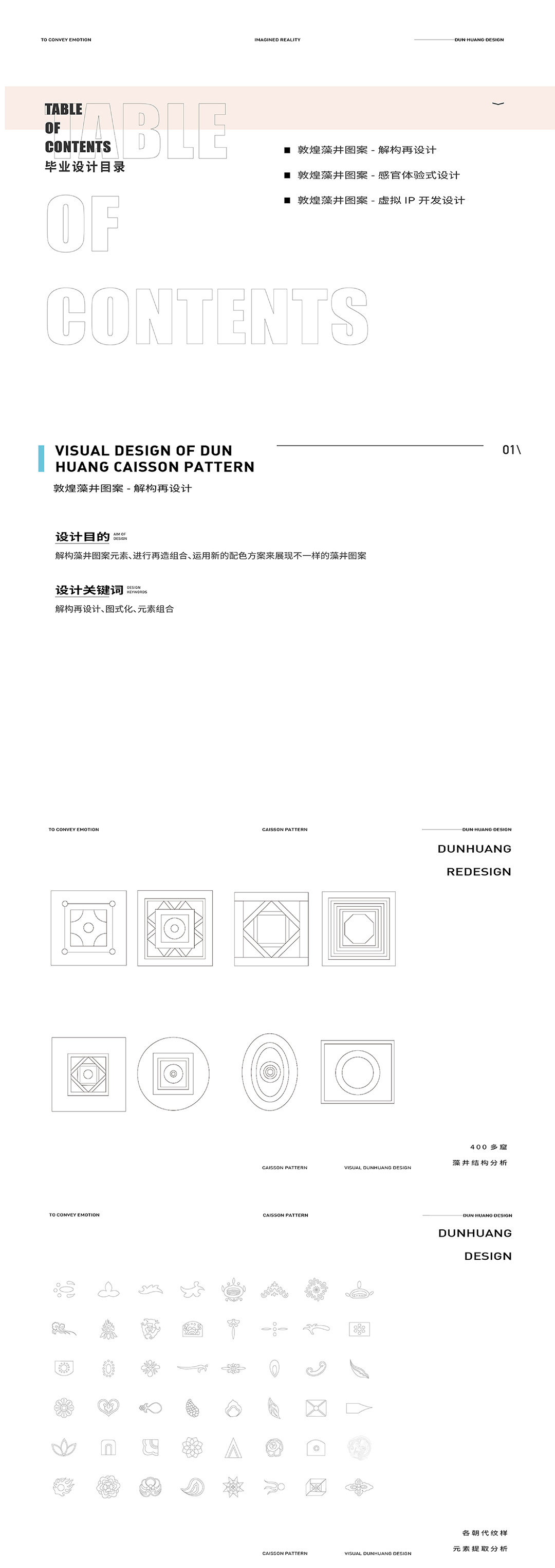 《敦煌藻井图案解构再设计及虚拟IP开发》